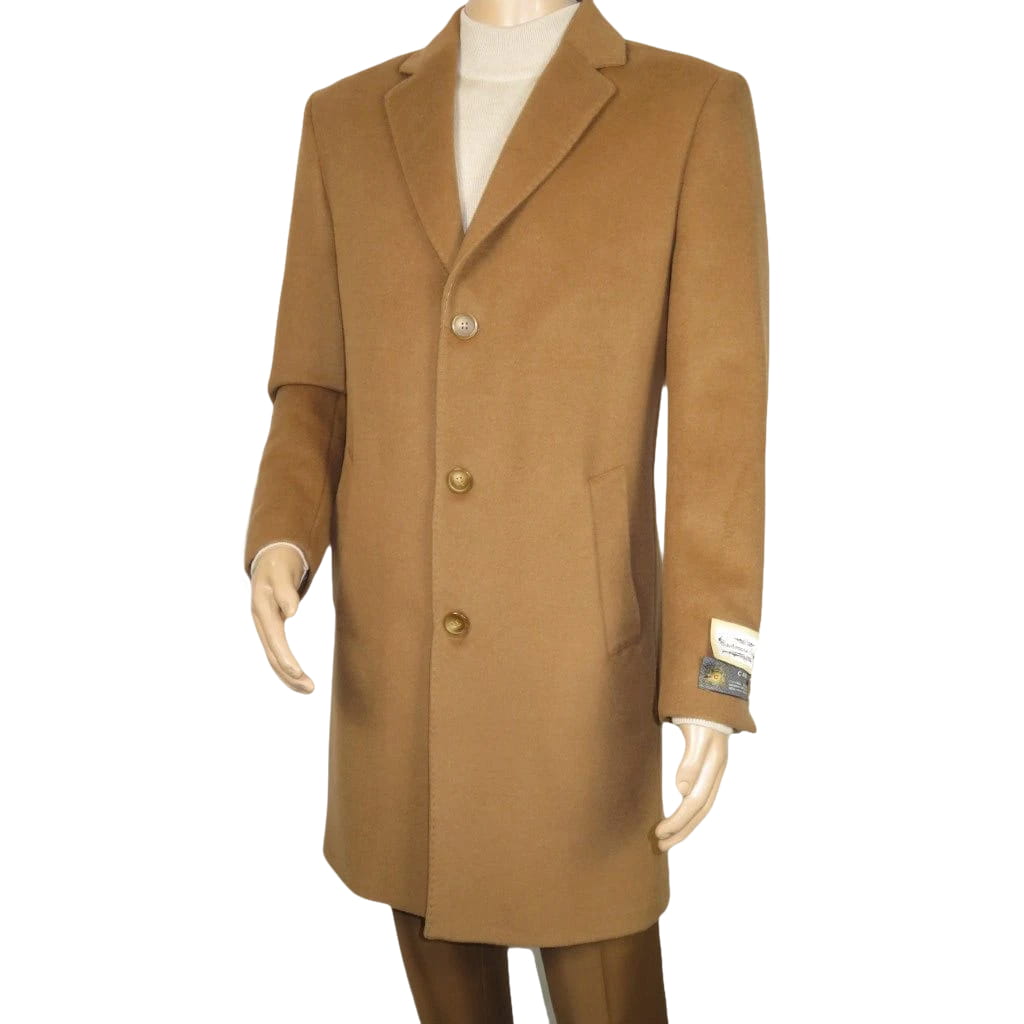 Men's CASILA Turkey Top Winter Coat Wool, Cashmere Blend 403140-16 Camel