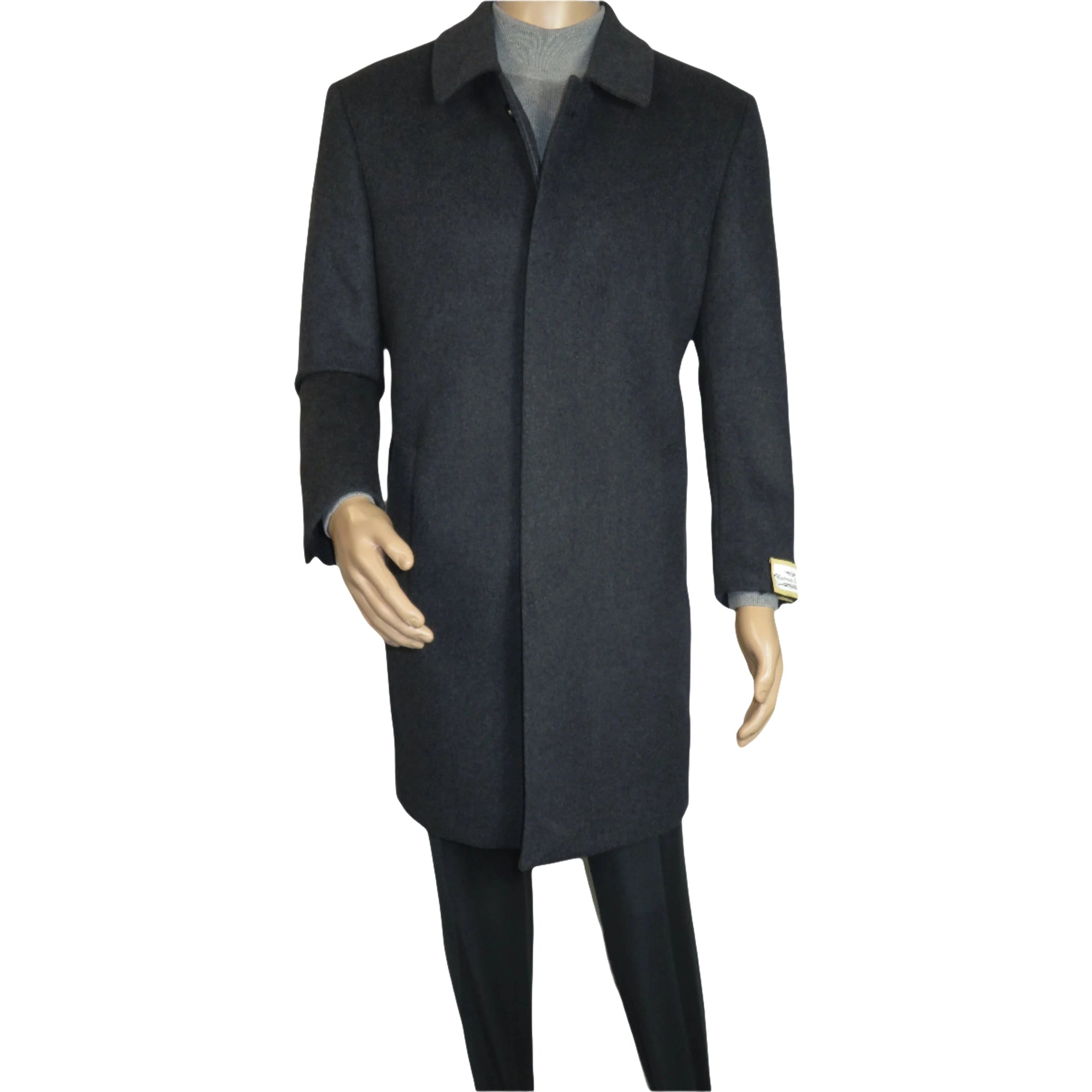 Men's CASILA Turkey Top Winter Coat Wool, Cashmere Blend 403230-04 Charcoal