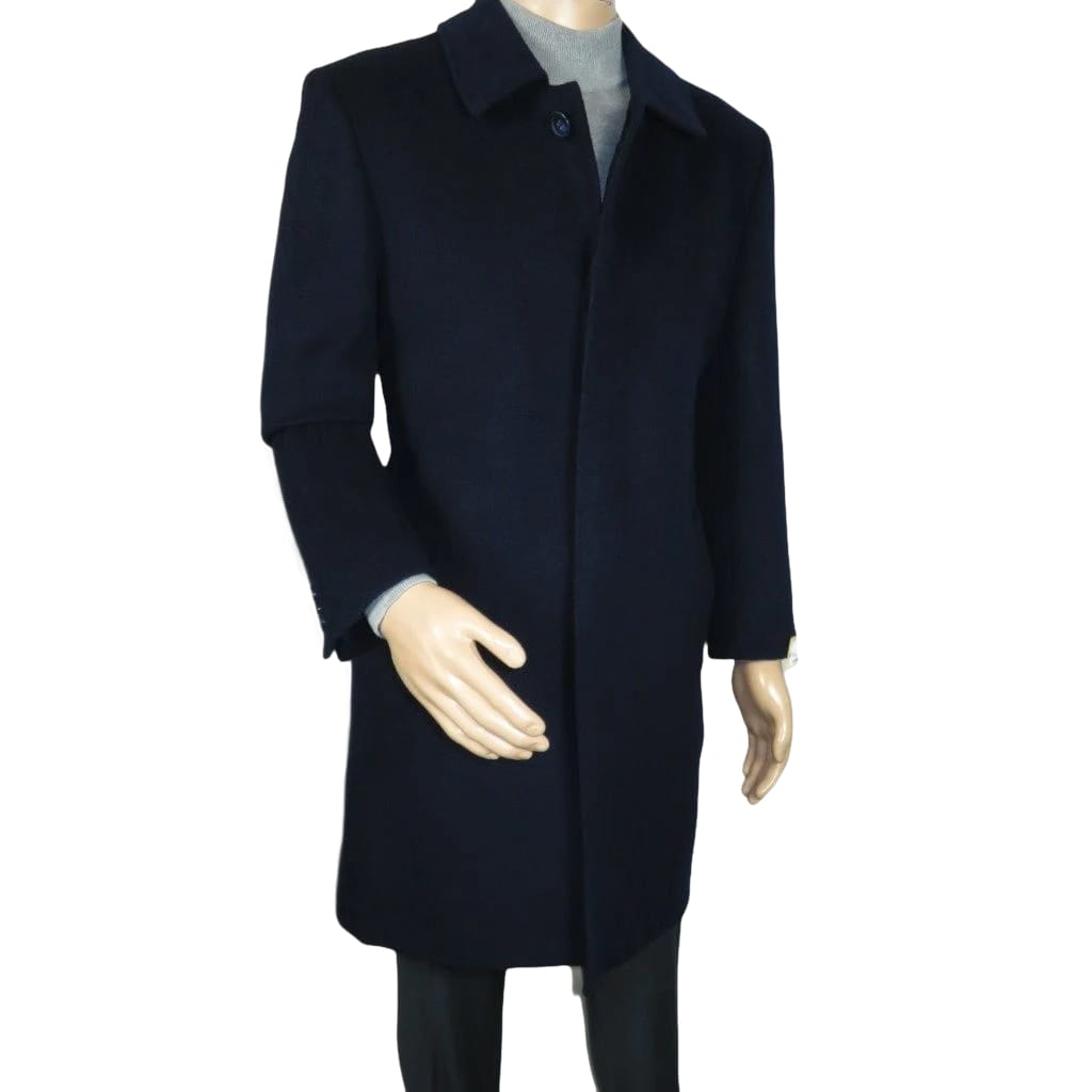 Men's CASILA Turkey Top Winter Coat Wool, Cashmere Blend 403230-15 Navy