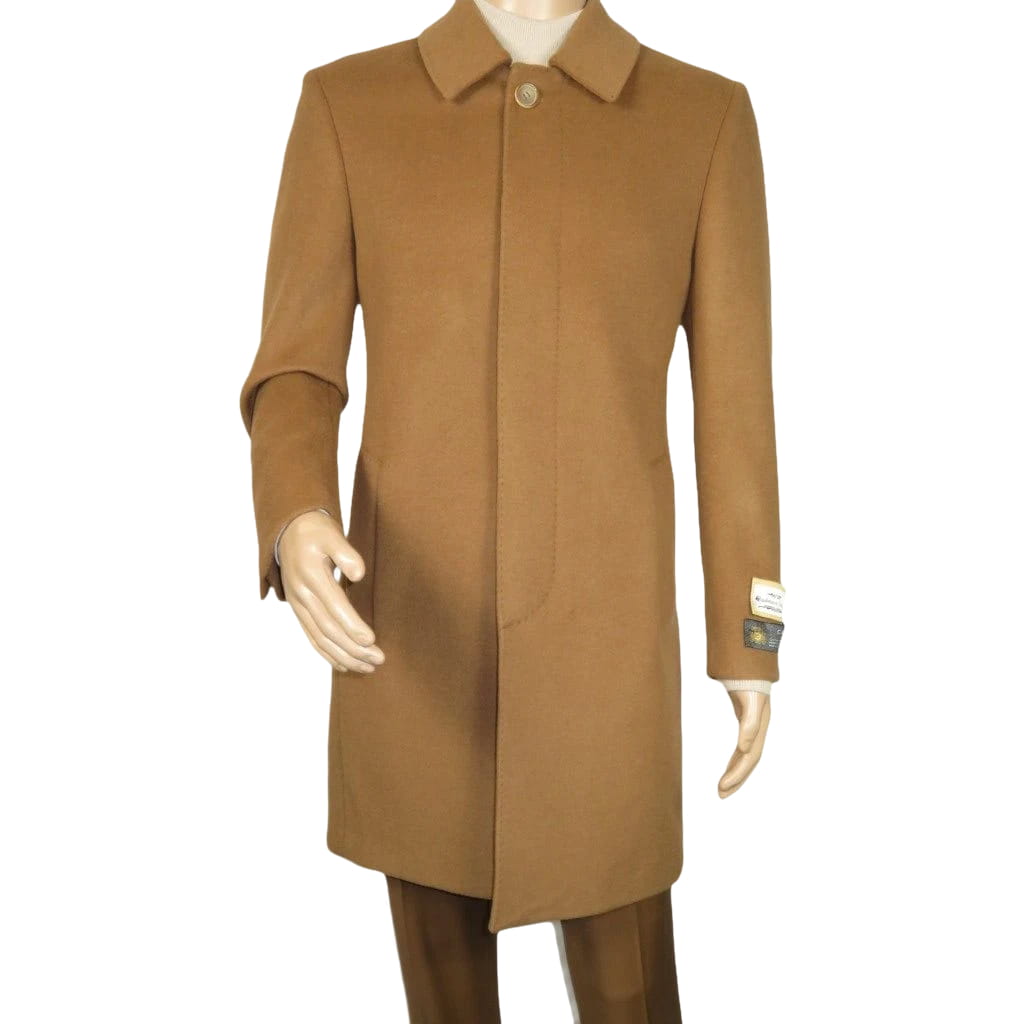 Men's CASILA Turkey Top Winter Coat Wool, Cashmere Blend 403230-17 Camel