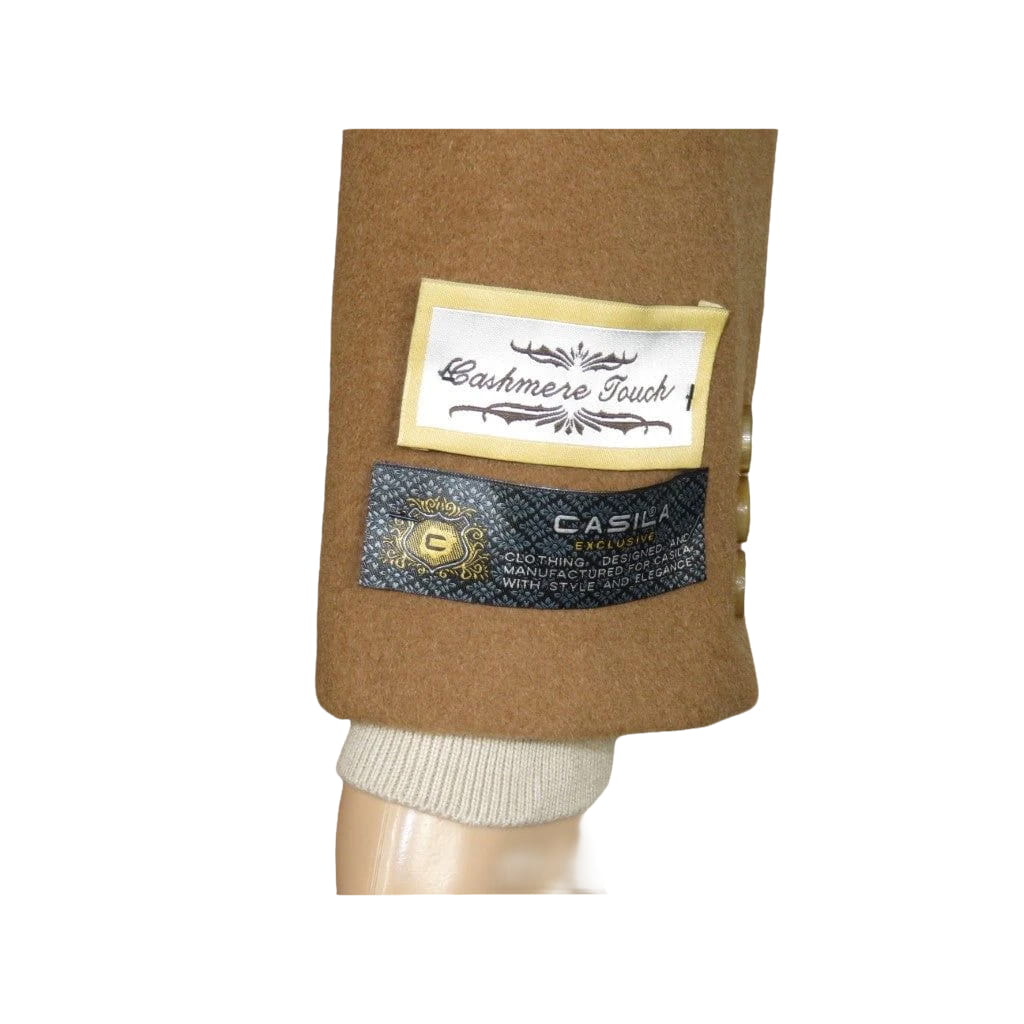 Men's CASILA Turkey Top Winter Coat Wool, Cashmere Blend 403230-17 Camel