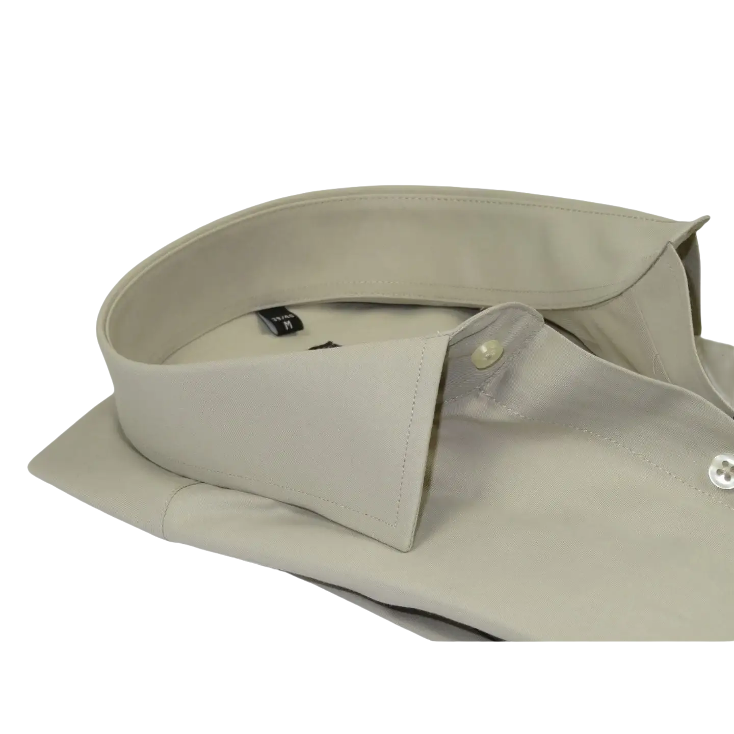 Men's Shirt, Hankie CASILA Turkey Cotton Blend Long Sleeves 501480-06 Solid Sage