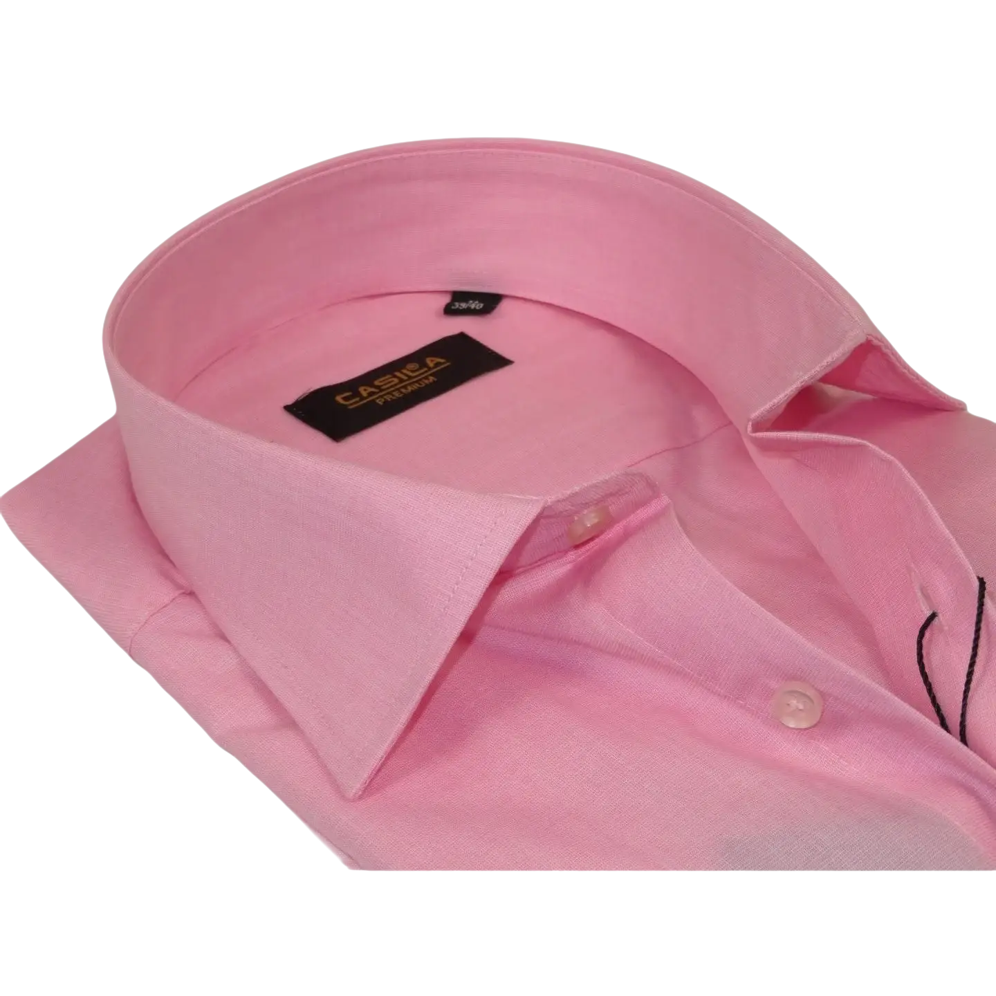 Men's Shirt Hankie CASILA Turkey Cotton Blend Long Sleeves 501770-35 Pink Oxford