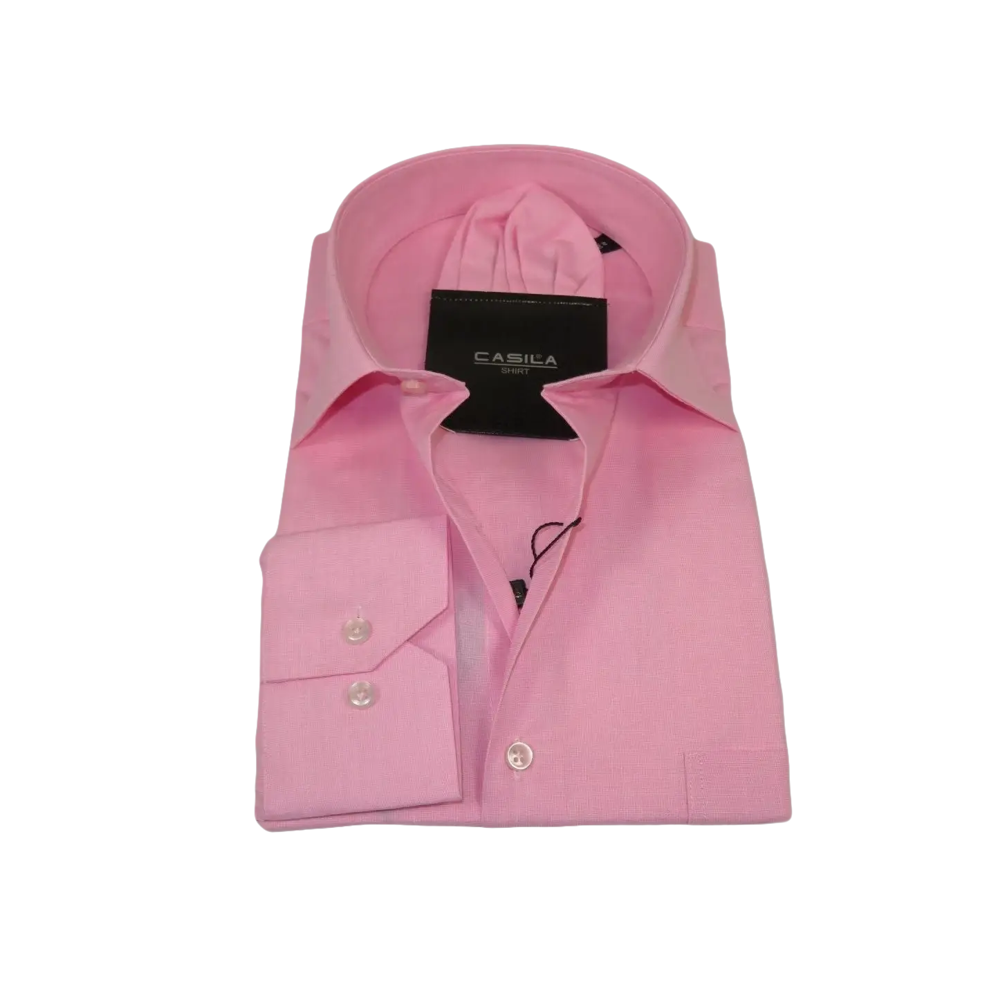 Men's Shirt Hankie CASILA Turkey Cotton Blend Long Sleeves 501770-35 Pink Oxford