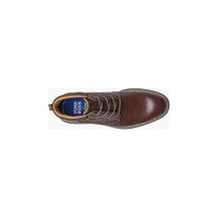 Nunn Bush Chase Plain Toe Chukka Dress Modern Boot Brandy 85049-226