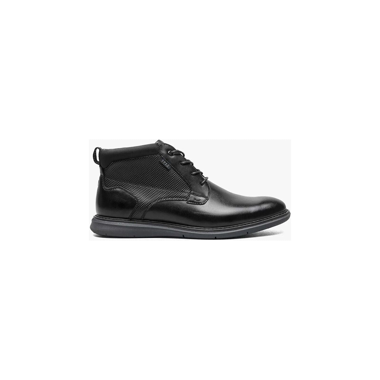 Nunn Bush Chase Plain Toe Chukka Dress Modern Boot Black 85049-001