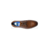 Nunn Bush Centro Flex Cap Toe Oxford Leather Shoes Dressy Cognac 84984-221