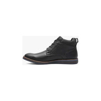 Men's Nunn Bush Circuit Plain Toe Chukka Work Boot Black 85009-001