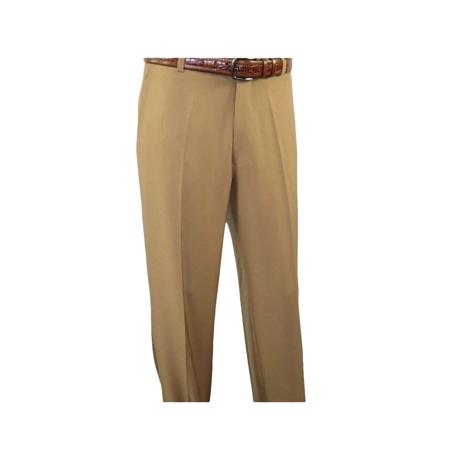 Men Silversilk 2pc Fancy walking leisure suit Italian woven knits 4407 Cafe Tan