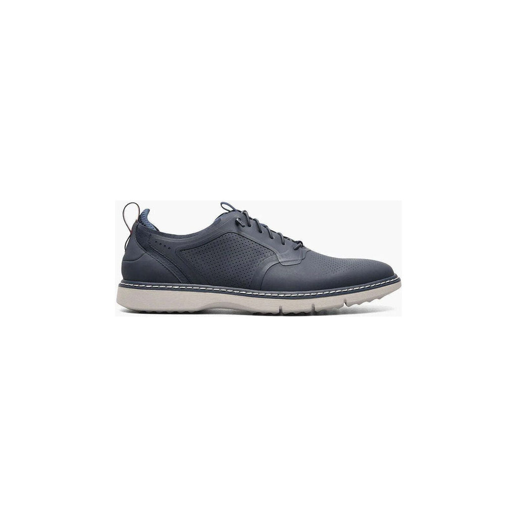 Stacy Adams Synchro Plain Toe Elastic Lace Up Sneaker Navy Shoes 25518-410