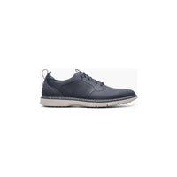 Stacy Adams Synchro Plain Toe Elastic Lace Up Sneaker Navy Shoes 25518-410