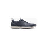 Stacy Adams Synchro Plain Toe Elastic Lace Up Sneaker Navy Shoes 25518-410