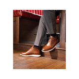 Nunn Bush Chase Plain Toe Chukka Dress Modern Boot Cognac Multi 85049-229
