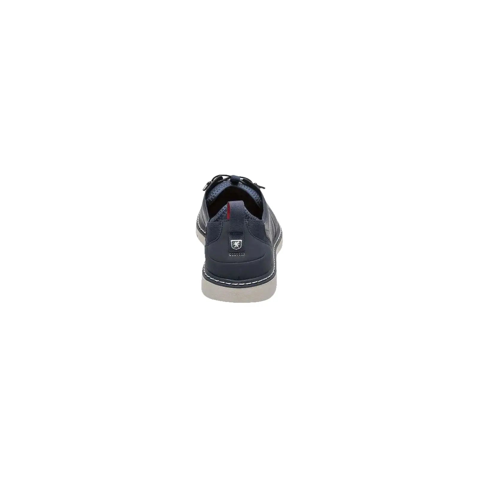 25518-410 Stacy Adams Synchro Plain Toe Elastic Lace Up Sneaker Navy Shoes