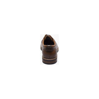 Nunn Bush Centro Flex Cap Toe Oxford Leather Shoes Dressy Cognac 84984-221
