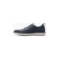 Stacy Adams Synchro Plain Toe Elastic Lace Up Sneaker Navy Shoes 25518-410
