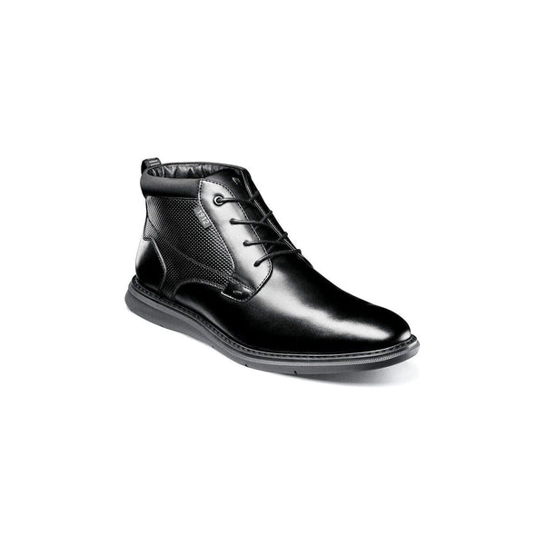 Nunn Bush Chase Plain Toe Chukka Dress Modern Boot Black 85049-001