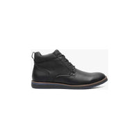 Men's Nunn Bush Circuit Plain Toe Chukka Work Boot Black 85009-001