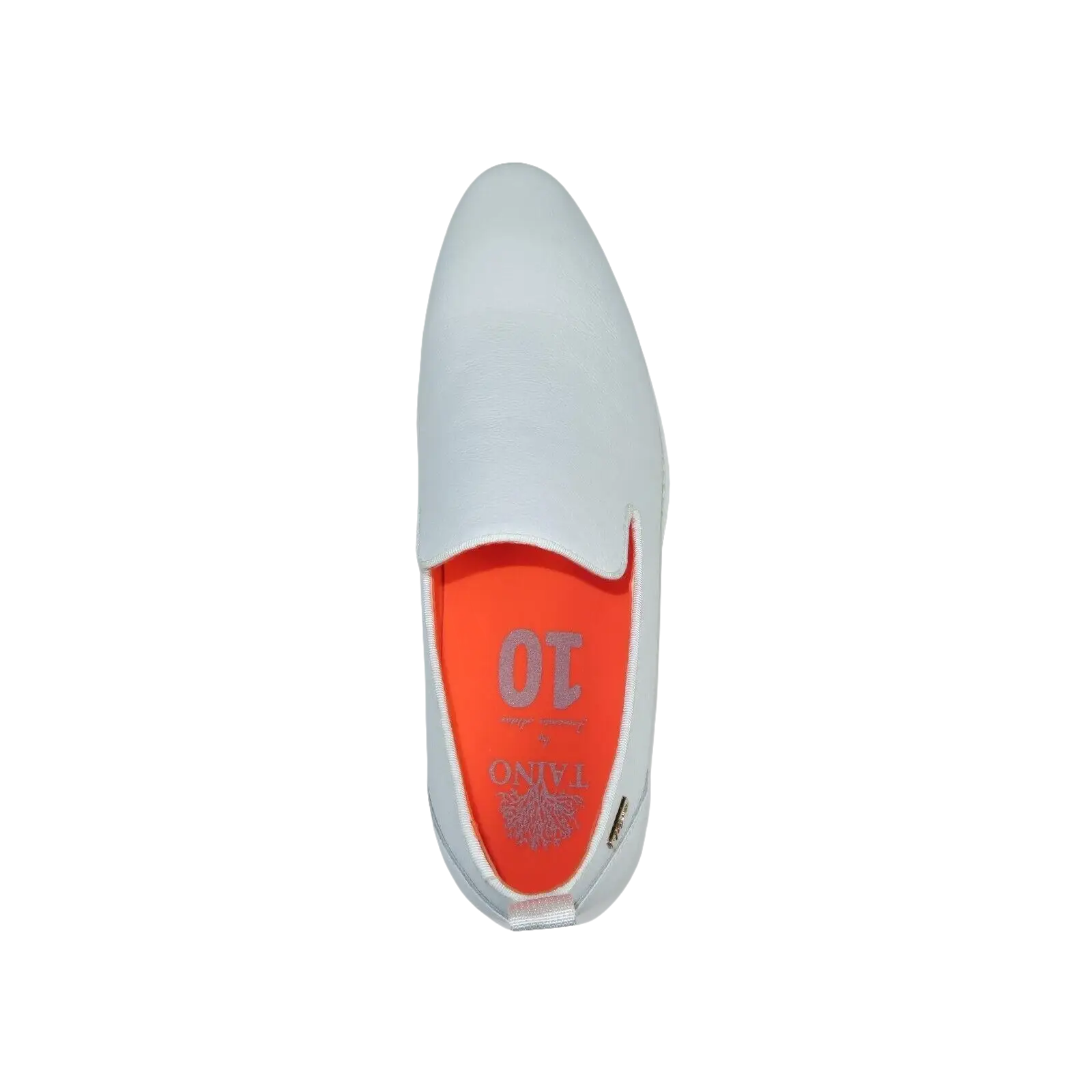 Men Tayno Dressy Casual Soft Leather Comfortable Slip on Loafer #ALPHA L White
