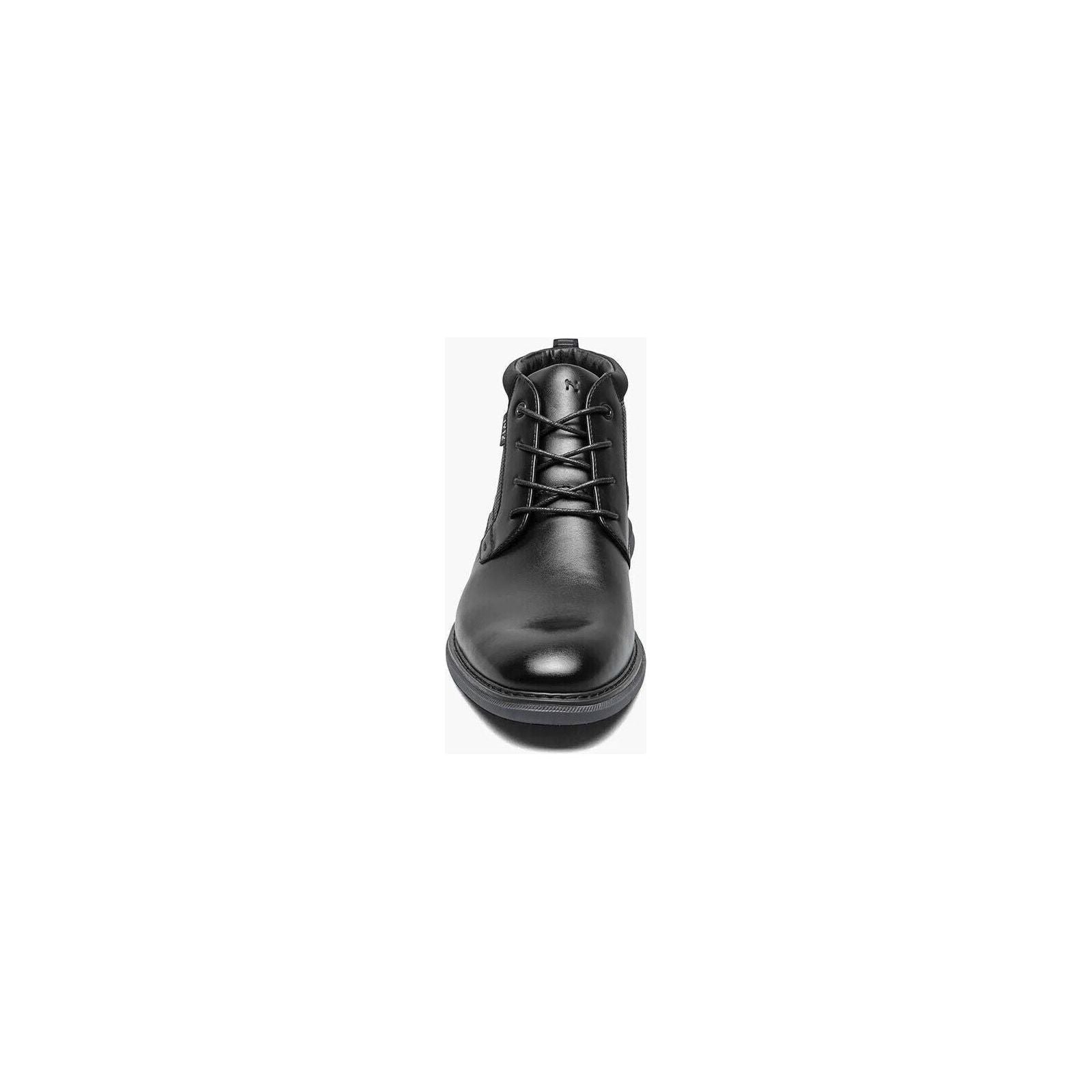 Nunn Bush Chase Plain Toe Chukka Dress Modern Boot Black 85049-001