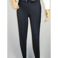 Men Suit BERLUSCONI Turkey Italian Wool 180's Single Breasted 623-03 Navy Plaid