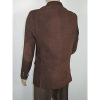 Men's Zacchi Sport Coat Patch Elbow Chenille Velveteen Bryan Cognac 74527