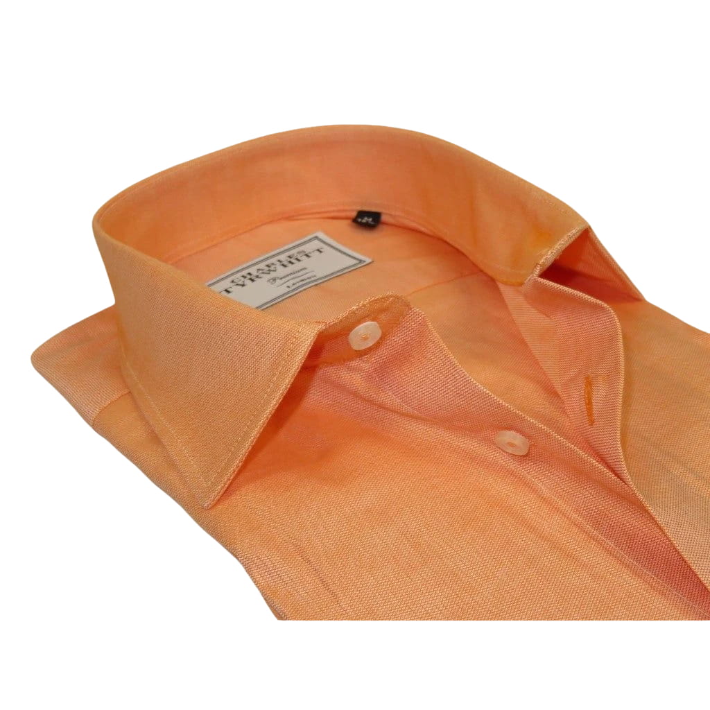 Men's Shirt Charles TYRWHITT Turkey 100% Cotton Spread Collar CHT-15 Peach