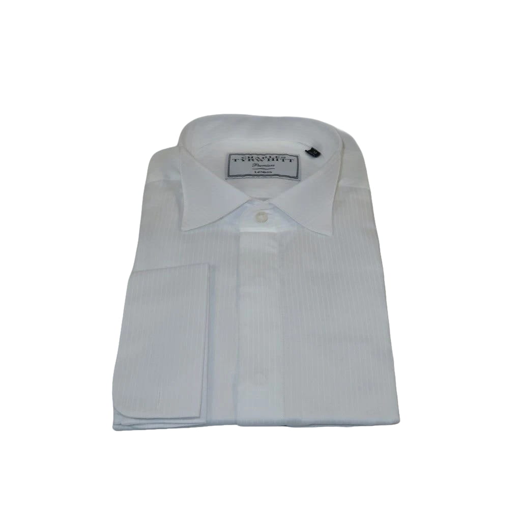 Men's Tux Shirt Charles TYRWHITT Turkey 100% Cotton CHT-7 White Wing tip