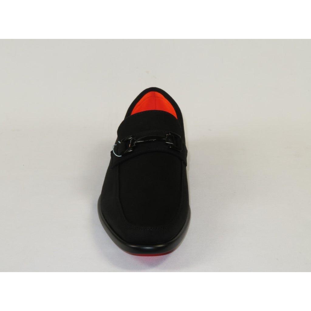 Men's TAYNO Shoes The Caprio S TAYNO Suede Bit Loafer Black Suede