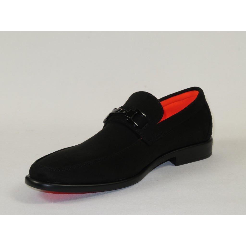 Men's TAYNO Shoes The Caprio S TAYNO Suede Bit Loafer Black Suede