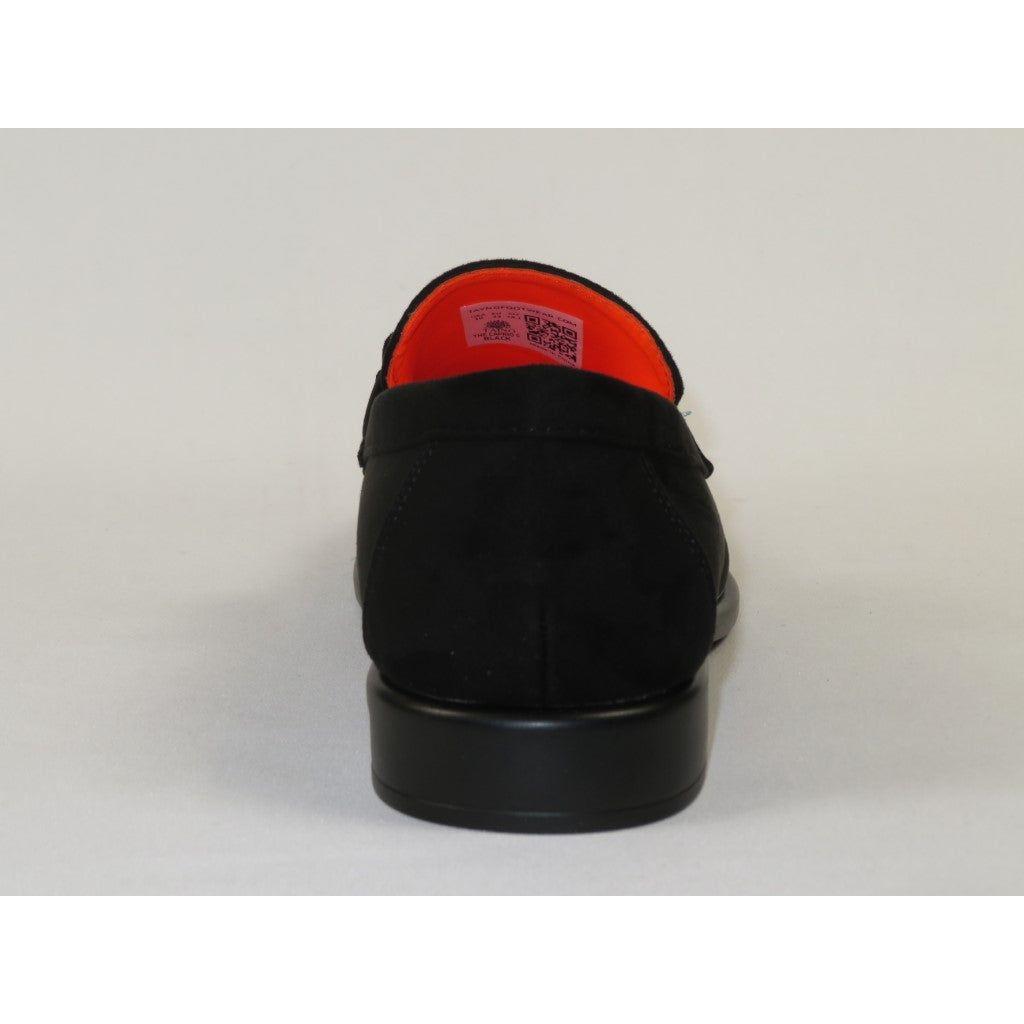 Men's TAYNO Shoes The Caprio S TAYNO Suede Bit Loafer Black Suede