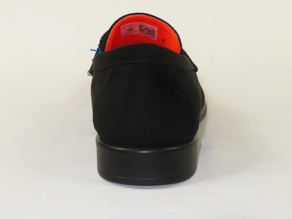 Men's TAYNO Shoes The Caprio S TAYNO Suede Bit Loafer Black Suede