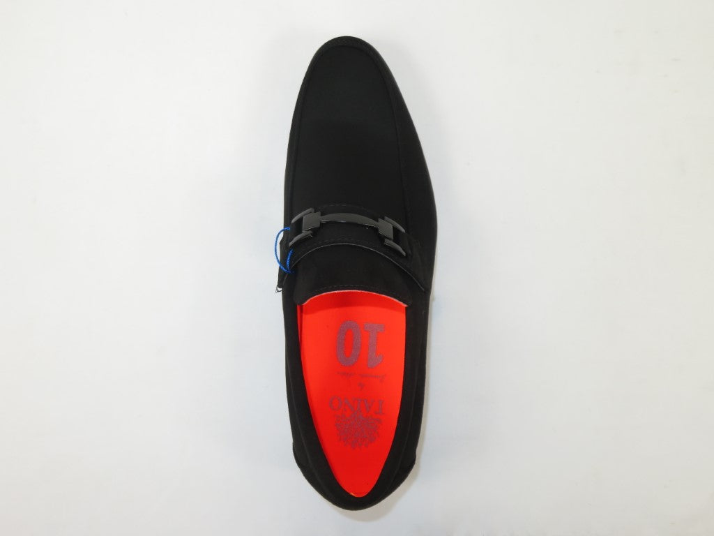 Men's TAYNO Shoes The Caprio S TAYNO Suede Bit Loafer Black Suede