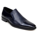 Belvedere Men's Shoes Italian Soft Deerskin ANDREO Navy