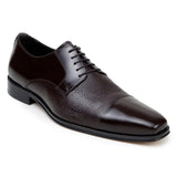 Belvedere Studio Men's Dress Shoes Alexander Deerskin Leather Brown