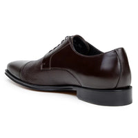 Belvedere Studio Men's Dress Shoes Alexander Deerskin Leather Brown