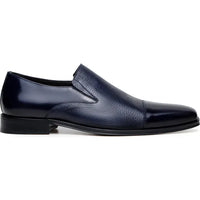Belvedere Men's Shoes Italian Soft Deerskin ANDREO Navy