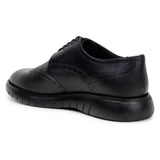 Belvedere Studio Enzo Men's Walking Lace Up Sneaker Leather Black