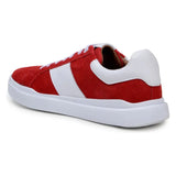 Belvedere Sneaker Suede Leather Olivier Red Shoes