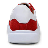 Belvedere Sneaker Suede Leather Olivier Red Shoes