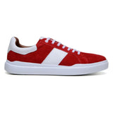 Belvedere Sneaker Suede Leather Olivier Red Shoes