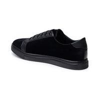 Belvedere Studio Formal Sneaker Prince Velvet Leather Black