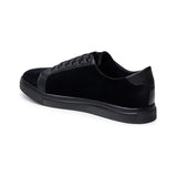 Belvedere Studio Formal Sneaker Prince Velvet Leather Black