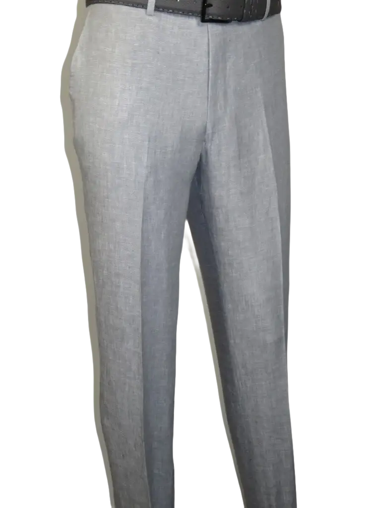 Men's ENZO 100% Linen Spring Summer Suit Light Weight Breathable E58302-4 Gray