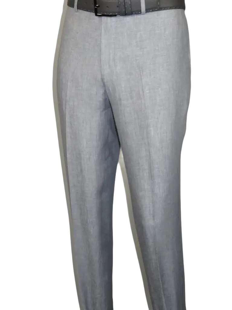 Men's ENZO 100% Linen Spring Summer Suit Light Weight Breathable E58302-4 Gray