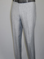 Men's ENZO 100% Linen Spring Summer Suit Light Weight Breathable E58302-4 Gray