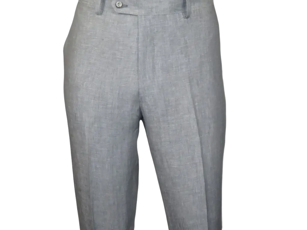 Men's ENZO 100% Linen Spring Summer Suit Light Weight Breathable E58302-4 Gray