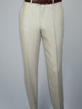 Men's ENZO Linen Spring Summer Suit Light Weight Breathable E58302-7 Natural