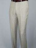 Men's ENZO Linen Spring Summer Suit Light Weight Breathable E58302-7 Natural