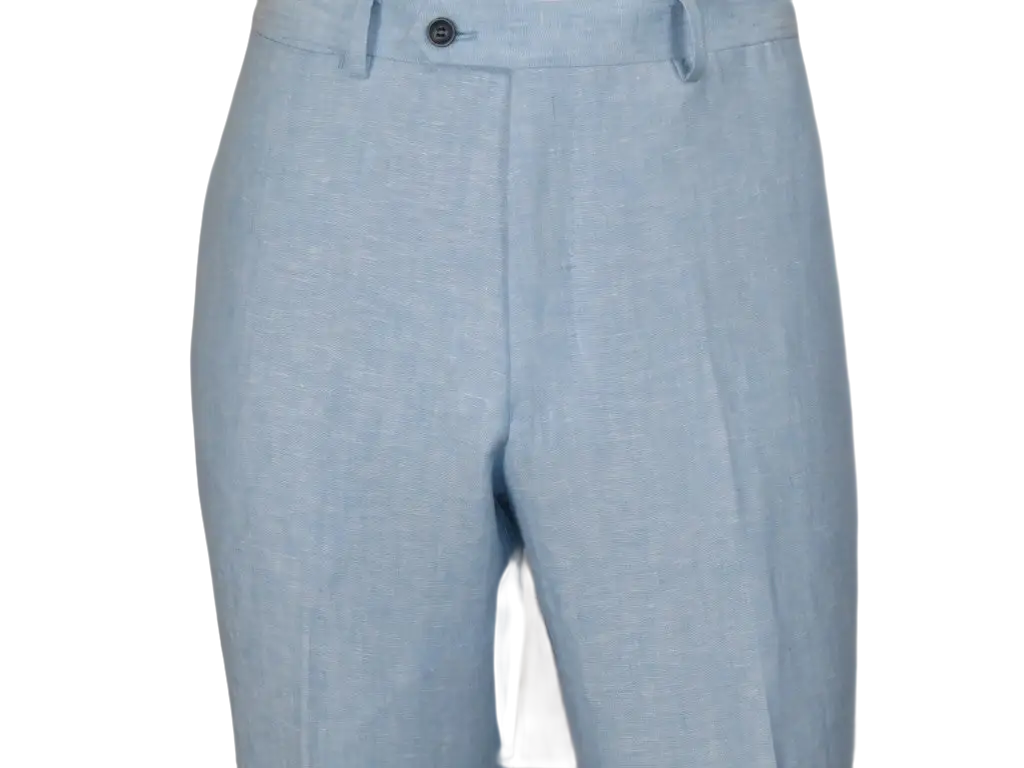 Men's ENZO Linen Spring Summer Suit Light Weight Breathable E58302-9 Light Blue